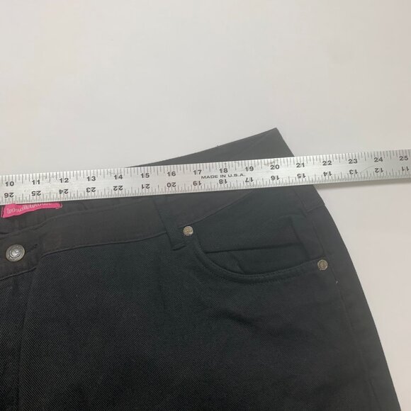 Woman Within Black Denim Jeans Size 24WP Natural Fit - Plus Size Short Petite - Picture 5 of 10
